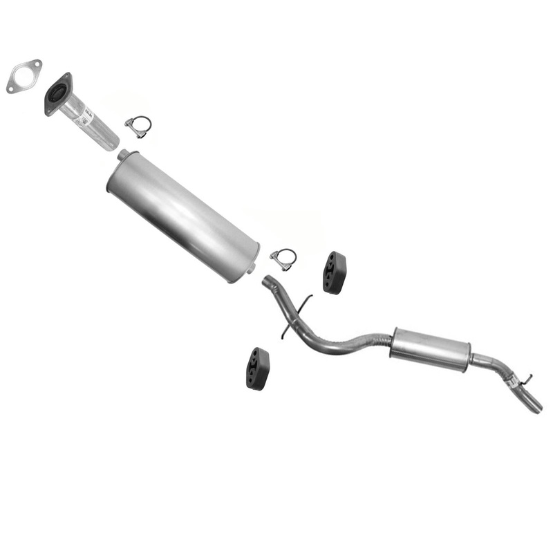 Fits For 1997-2001 Chevrolet Venture 112 Inch W/B 3.4L Muffler Exhaust System