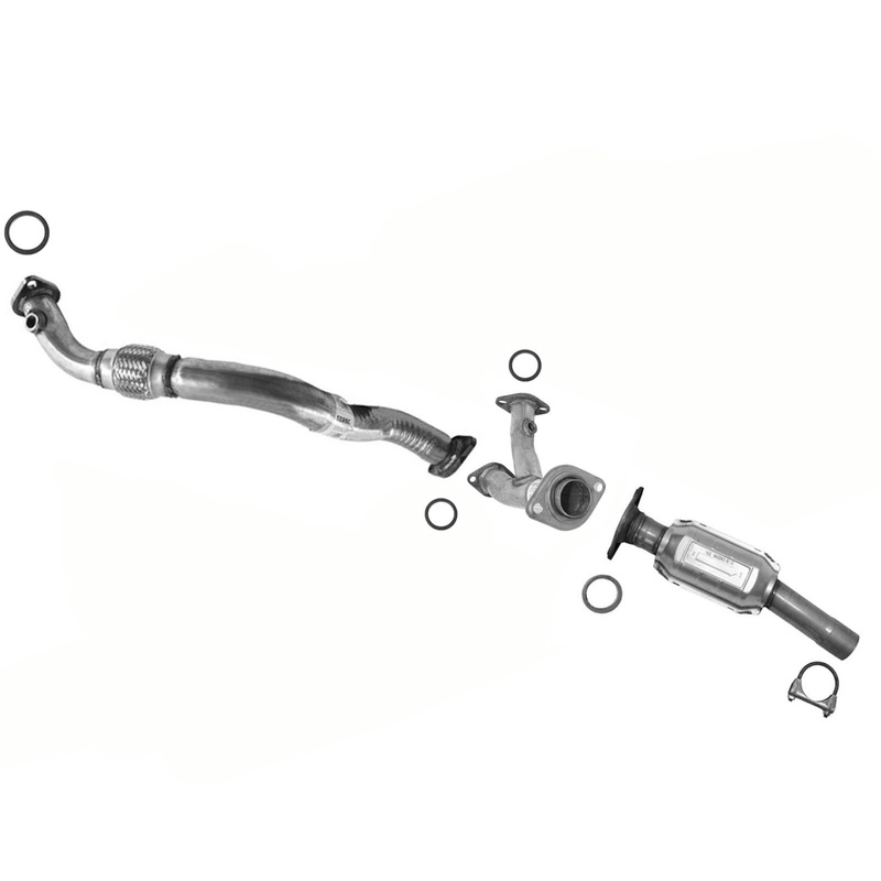 Flex Pipe Y Pipe Catalytic Converter For Toyota Sienna All Wheel Drive 2004-06