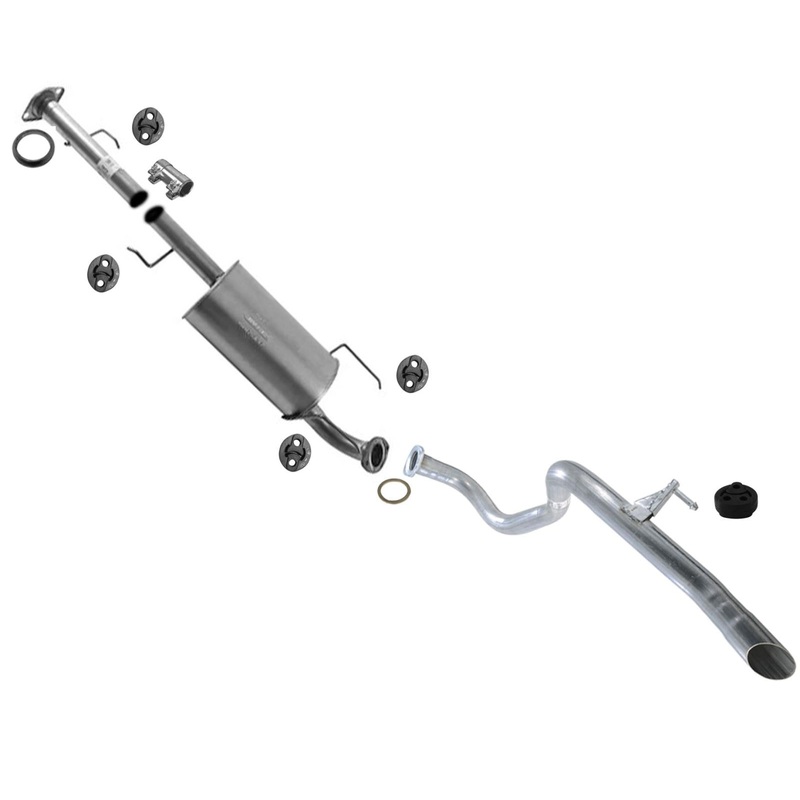 for 07-2012 FJ 4.0L All Exhaust Muffle Pipe system OE Style