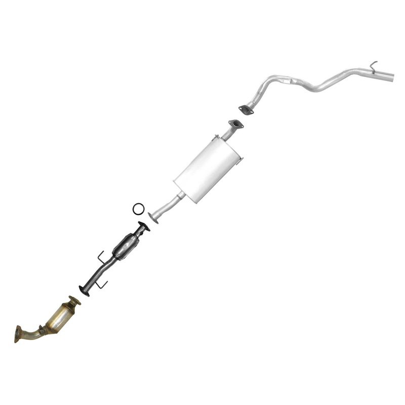 Frt Rr Catalytic Converter For Toyota 4Runner 01-02 3.4 Federal Emissions Only
