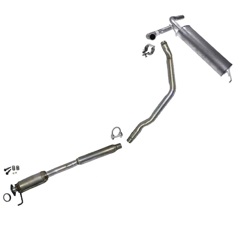 Rear Catalytic Converter Extension Pipe Muffler for Suzuki SX4 4Dr Sedan 08-09