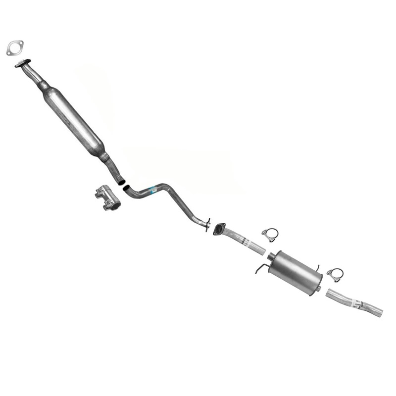 Resonator Exhaust Pipe Muffler for Mazda Protege Protege5 2.0L Made in USA 01-03