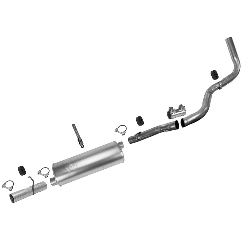 Weld On OE Style Muffler Tail Pipe For Chevrolet Pick Up 1500 2500 1994-1999