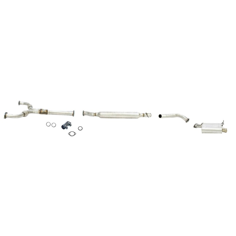 2003-2004 G35 RWD 4 Door Sedan Fuill Exhaust System Muffler 93112 68486 2512