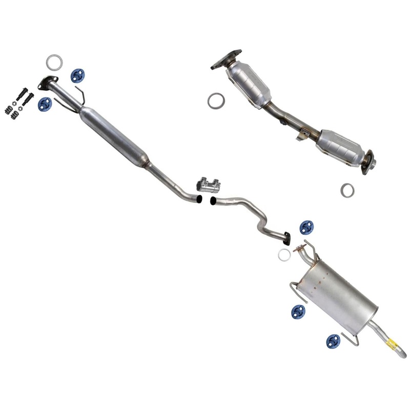 Converter Resonator & Muffler For Nissan Sentra 13-2018 1.8L Federal Emissions