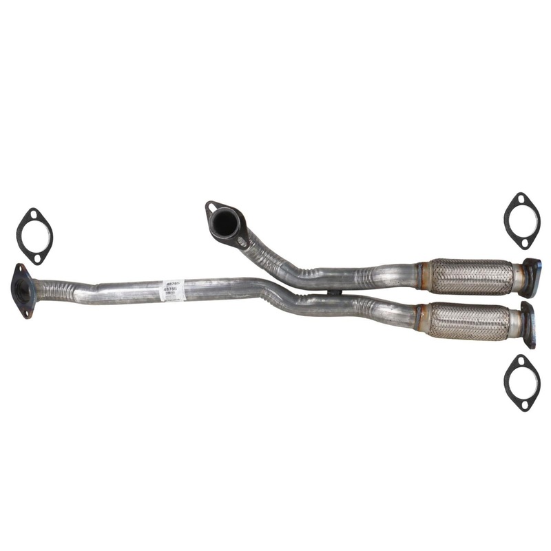 Dual Engine Flex Pipe For Ford Police Interceptor Utility 2013 2014 2019 3.7L