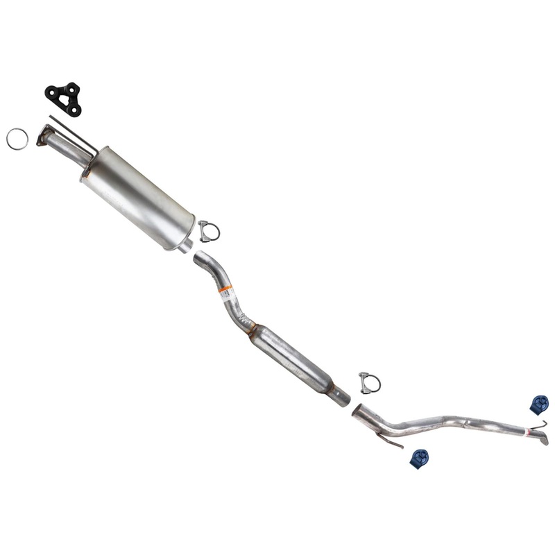 Exhaust Pipe Resonator Muffler Exhaust System For Honda Pilot 2016-22 MDX 14-16