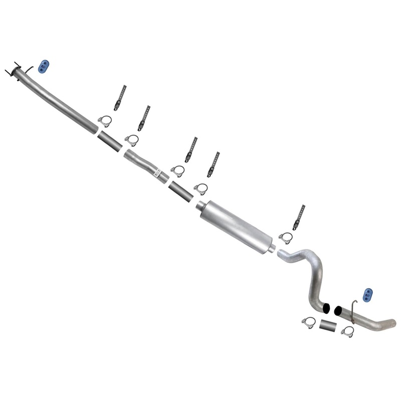 Extension Pipe Muffler Tail Pipe for Ford F250 Super Duty 1999 2000 2001 7.3L