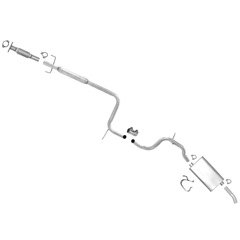 for 1991 1992 1993 1994 1995 Ford Taurus 3.8L Sedan Muffler Pipe Exhaust System