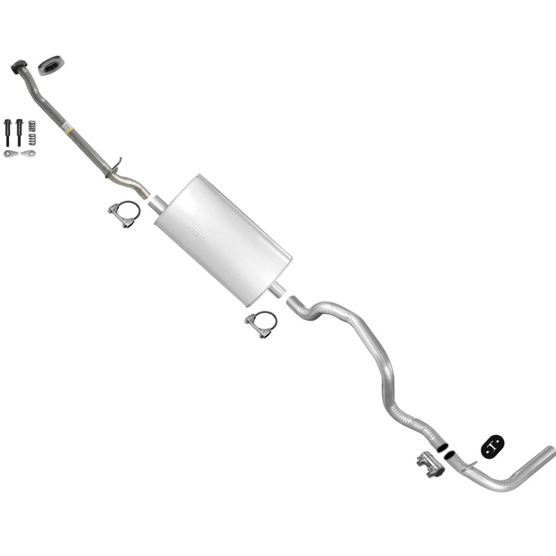 For 1993 1994 Ford Ranger 3.0L 4.0 With 125" Wheelbase Muffler Tail Pipe Exhaust
