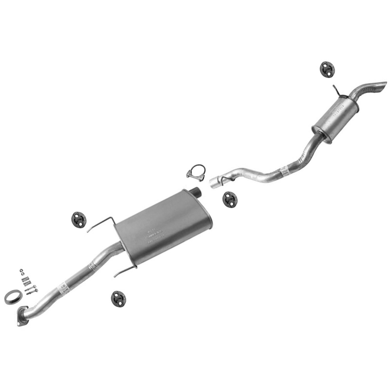 Muffler Resonator Tail Pipe Exhaust System forLexus RX350 10 11 2012 2013 2014