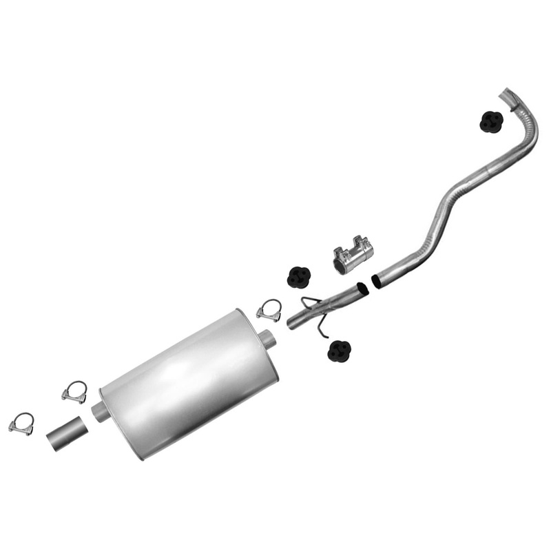 Muffler + Tail Pipe for GMC S10 Sonoma Pick Up 1995-2000 2.2L Rear Wheel Drive