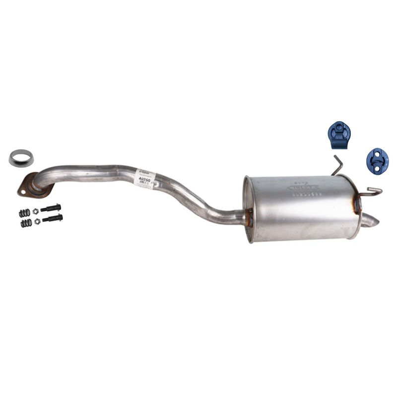 Rear Muffler w/ bolts for Front Wheel Drive Honda HR-V 2016 2017 2018 2019 2020