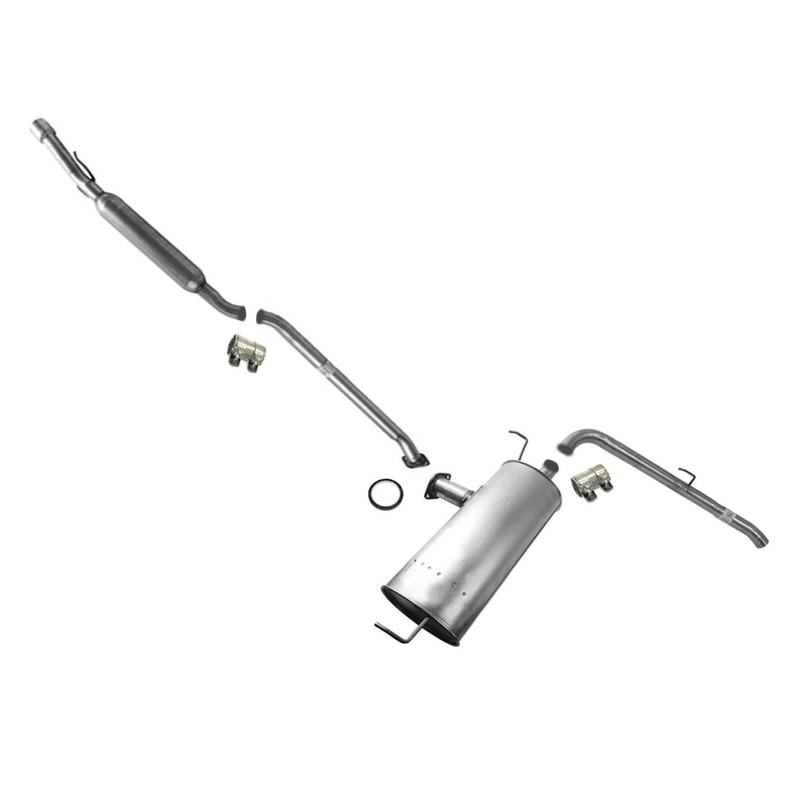 Resonator Muffler Fits Toyota 2004-2010 Sienna Front Wheel Drive Made in USA