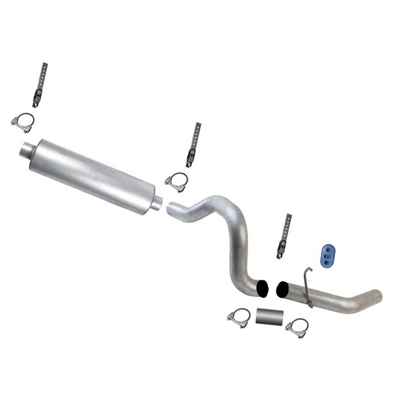 Weld on H/D Muffler Tail Pipe for Ford F250 Super Duty 1999 2000 2001 7.3L