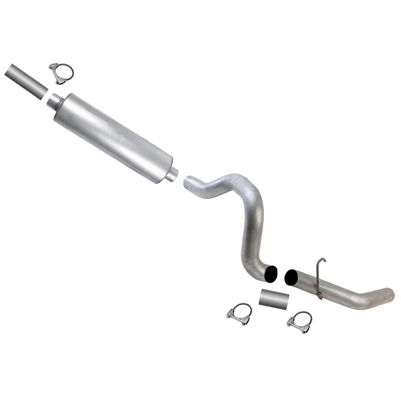 Weld on Muffler Tail Pipe for Ford F-350 Super Duty 1999-2003 2 & 4 Door 7.3L