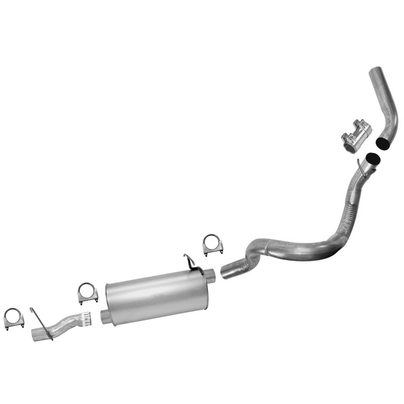 1999 2000 2003 for Ford F250 F350 Super Muffler Tail Pipe Exhaust 137" Wheelbase