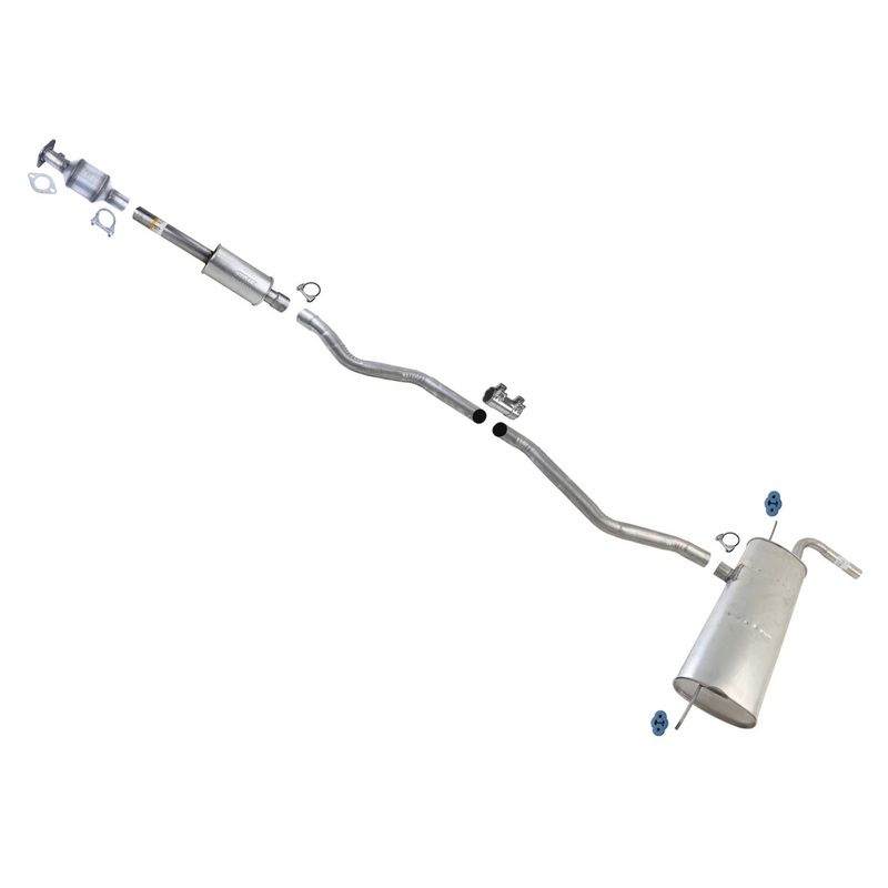 Catalytic Converter Muffler Exhaust System for Ford Fusion 2018 2018 2020 2.5L