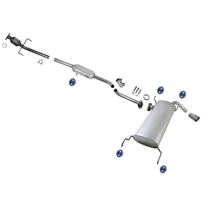 Catalytic Converter Resonator Pipe Muffler for Mazda CX-7 CX7 2.5L 2010 2012