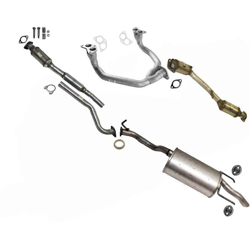 Converter  Muffler Exhaust System For Subaru Baja 2004 2005 2006 2.5L non-Turbo