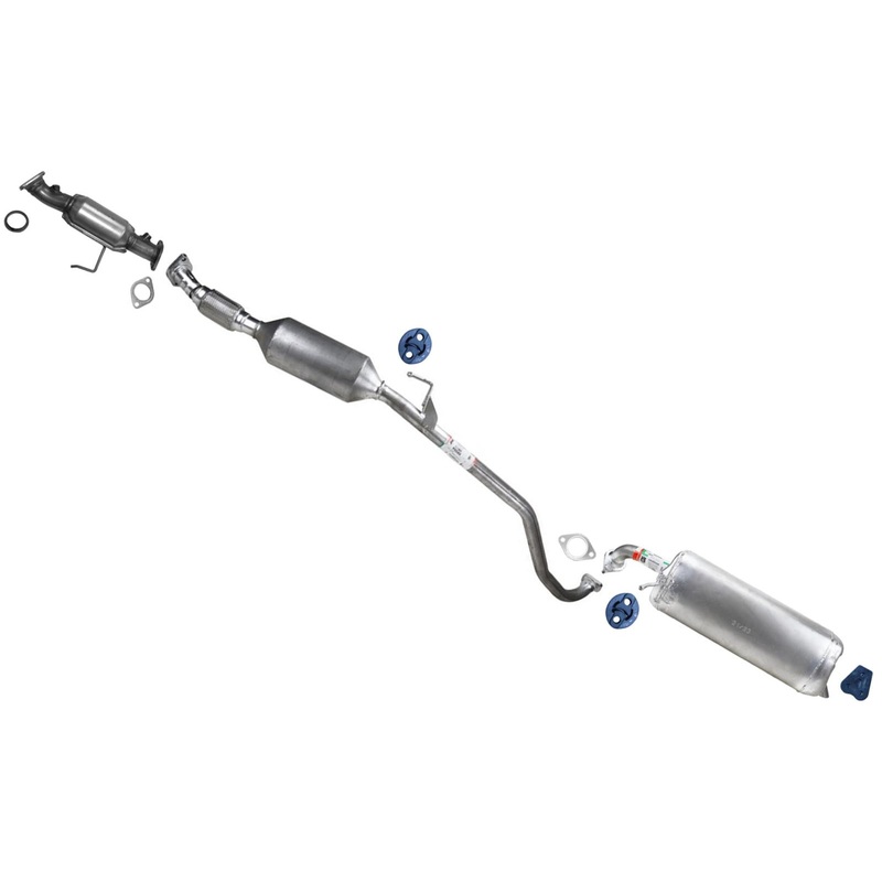 Exhaust System Extension Pipe Muffler for KIA Soul 2010-2011 1.6L Base Hatchback