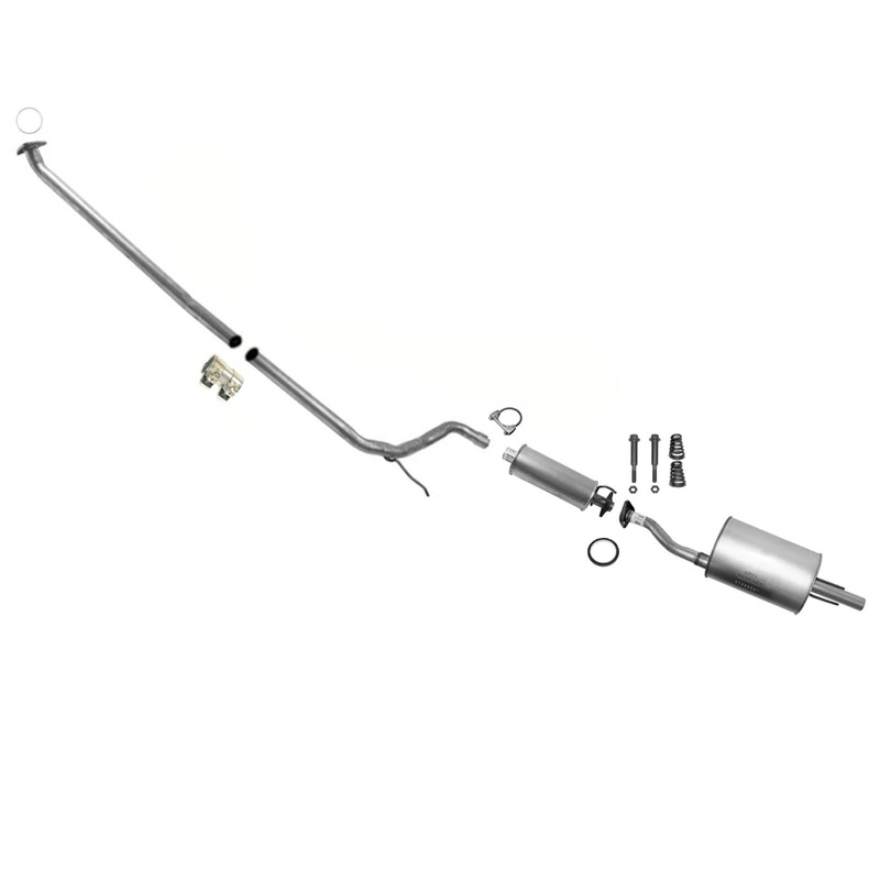 For 2006-2011 Civic 4Dr DX LX EX 1.8 Built US Canada Manual Tran Exhaust System