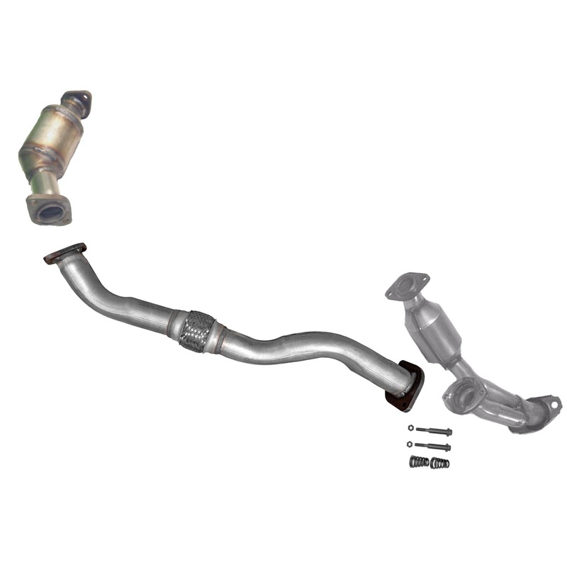 Front & Rear Catalytic Converter Front Pipe Rear Y Pipe for Lexus RX300 99-2003