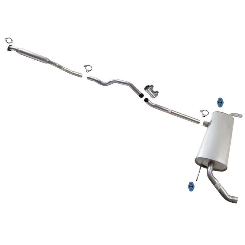Front Resonator Pipe Muffler for Ford Fusion 2013-2016  All Wheel Drive 2.0L