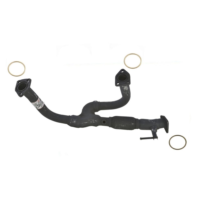 Front Y Engine Exhaust Pipe W/ Gaskets for Honda Odyssey 2002-2004