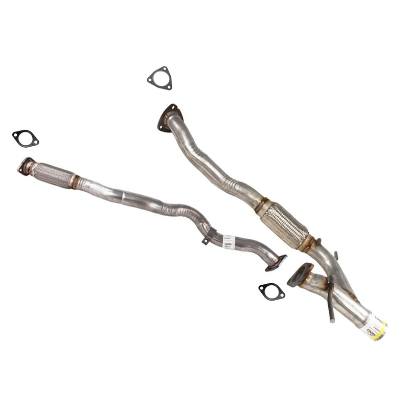 Left Right Eng Flex Pipe For Jeep Cherokee 2014-2018 3.2L All Wheel Drive 4x4