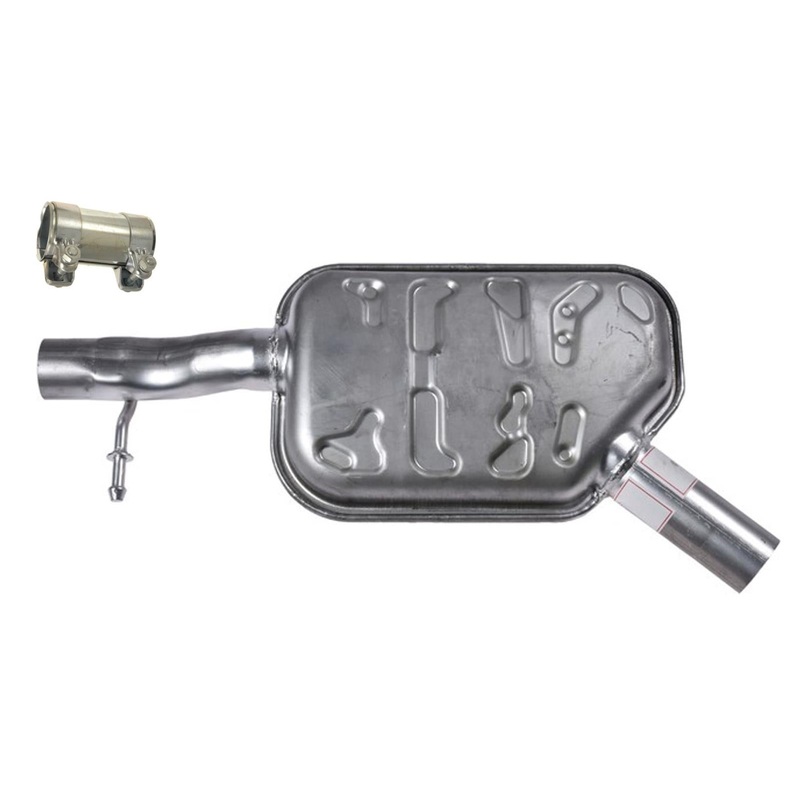 Middle Muffler Assembly Fits Fo Volkswagen Tiguanr 09-2015 2.0L All Wheel Drive