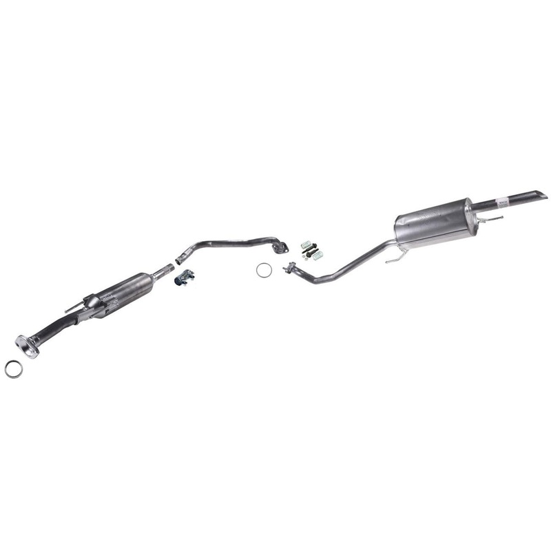 Middle Resonator and Muffler for Nissan Versa 1.6L Sedan 4 Door 2012-2017