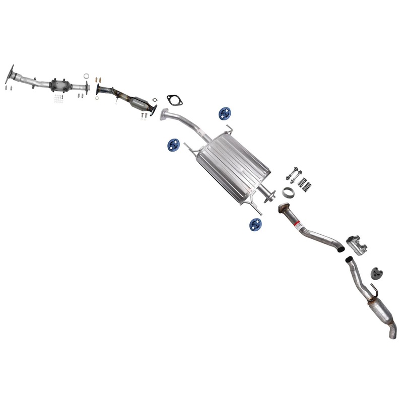 Muffler Resonator Pipe Exhaust System For Nissan NV200 City Express 13-20 2.0L
