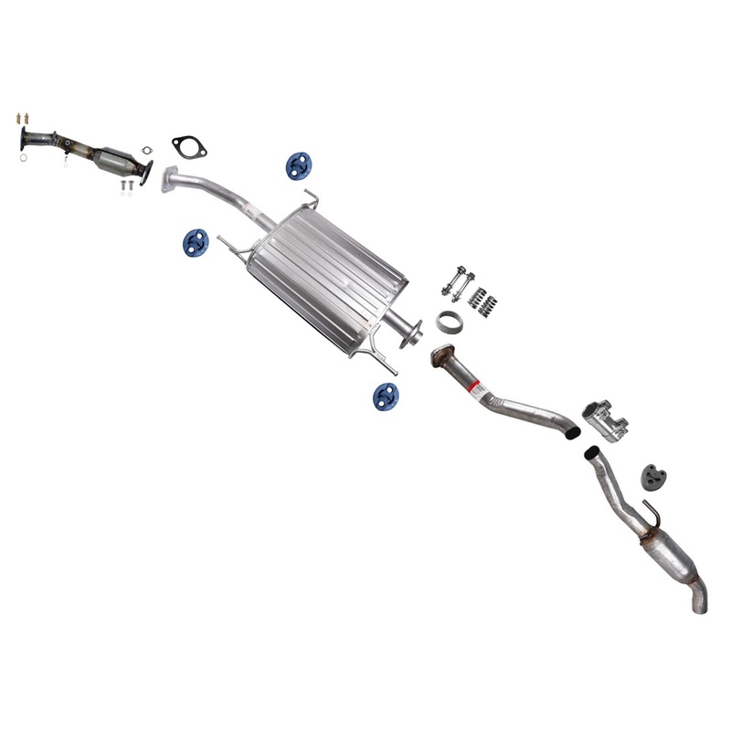 Muffler Resonator Pipe Exhaust System For Nissan NV200 City Express 13-21 2.0L
