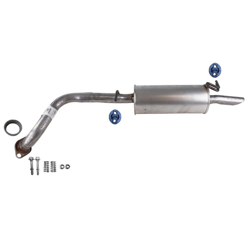 Rear Axle Pipe Rear Muffler for Toyota Prius V 2012 2013 2014 2017 1.8L Engine