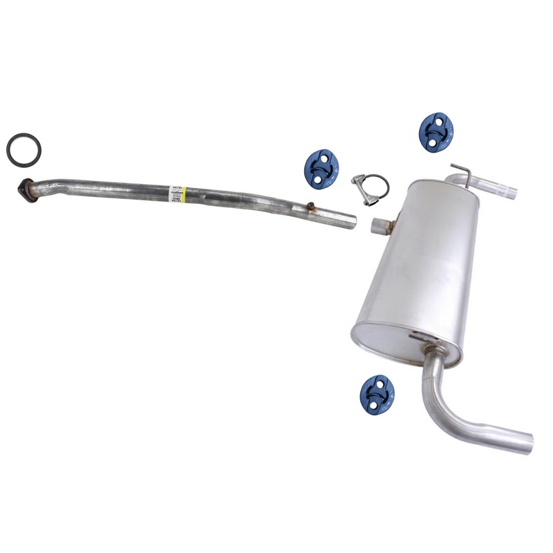 Rear Extension Pipe Rear Muffler for Toyota Rav4 2019 2020 2021 2022 2023 Gas