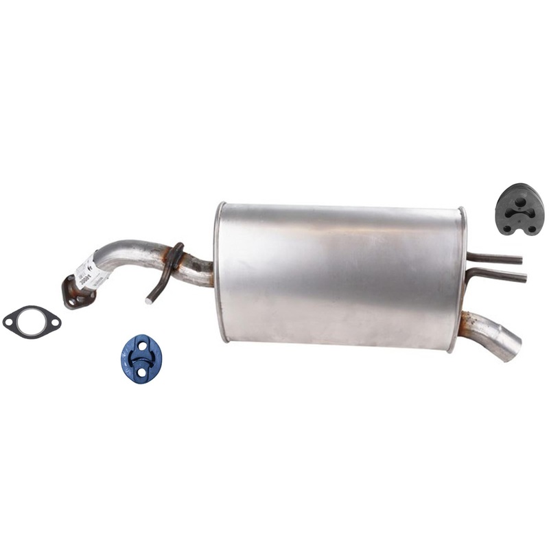 Rear Muffler with Gasket Hangers for Chevrolet Spark 2013 2014 2015