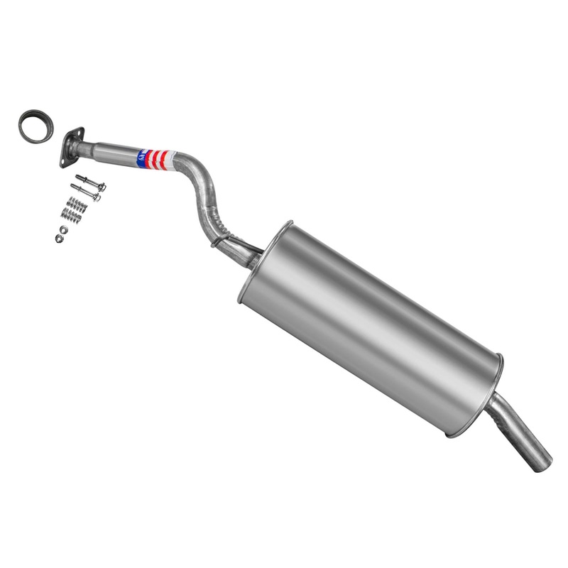Rear Muffler With Gaskets & Bolts For Toyota Prius 2004 2005 2006 2007 2008 2009