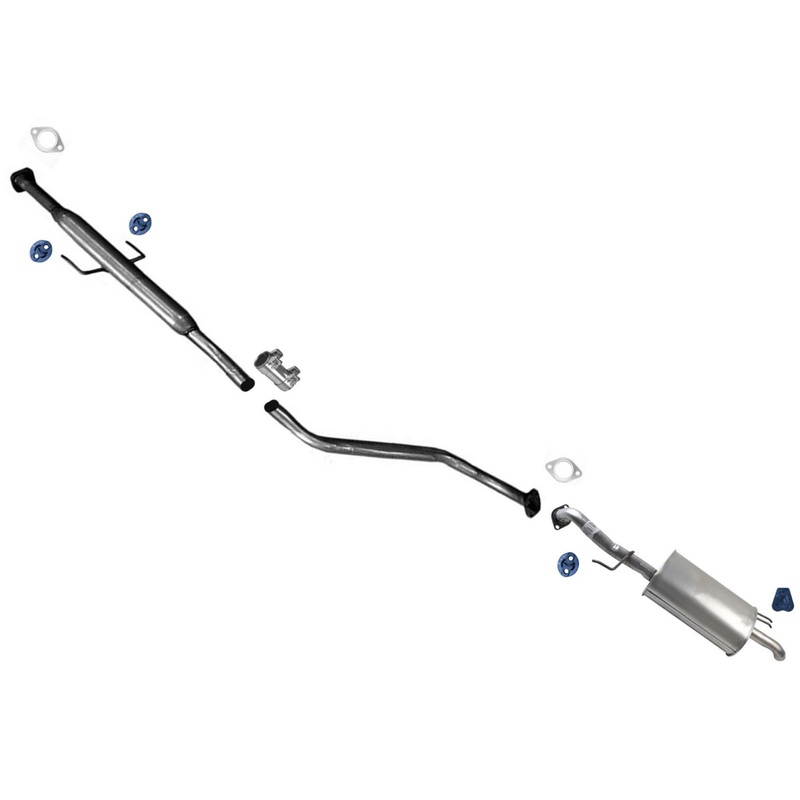 Resonator Ex Pipe Muffler Exhaust System for KIA Forte 2.0 Sedan 2010 2012 2013