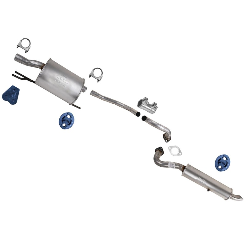 Weld on Muffler Pipe Resonator for KIA Soul 2014 2015 2016 2017 2018 2019 2.0L