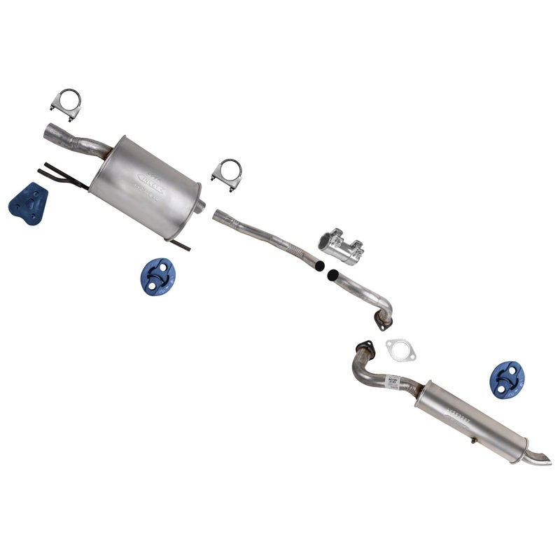 Weld on Muffler Pipe Resonator for KIA Soul 2014 2015 2019 1.6 Natural Aspirated