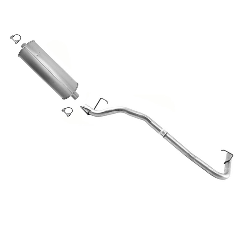 Weld On Muffler Tail Pipe For Toyota Tacoma 2.4L 1998-2004 W/ 103" Wheelbase