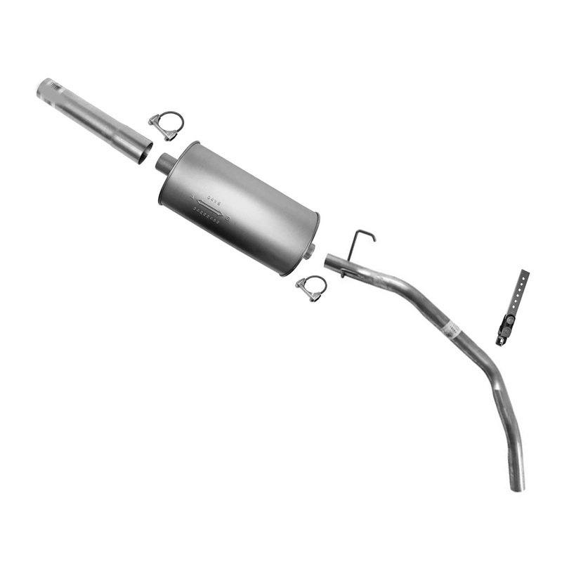 Weld on Pipe Rear Muffler Tail Pipe for 4 Wheel Drive Toyota Pick Up 1988-1995