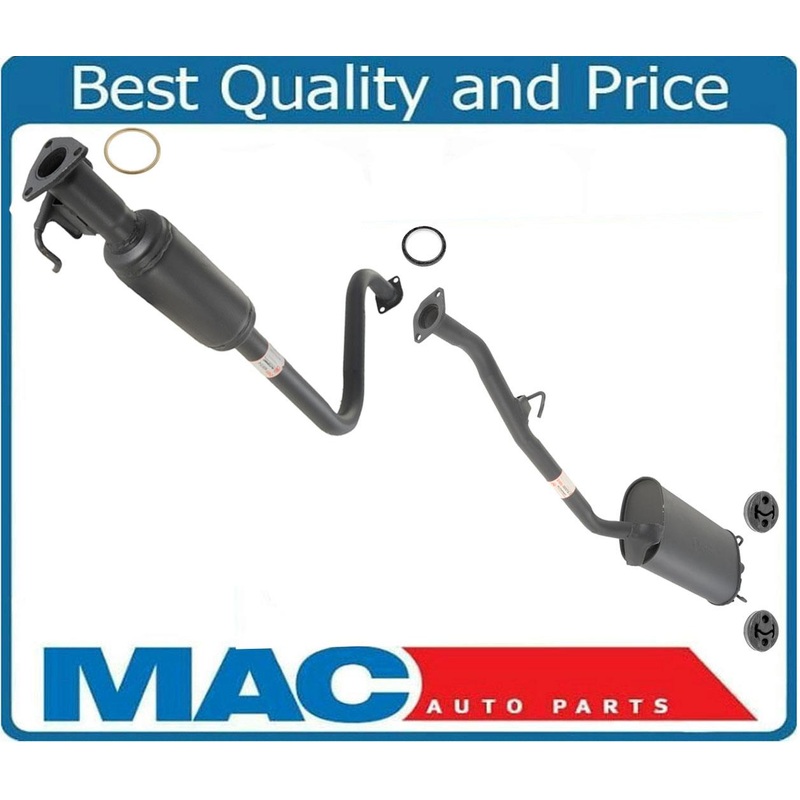 1986 - 1989 Honda Accord LXi 3Dr Hatch Muffler Exhaust System