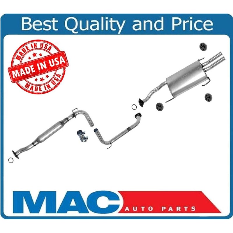 1988-1991 Toyota Camry 2.5L Muffler Exhaust System Federal emissions only