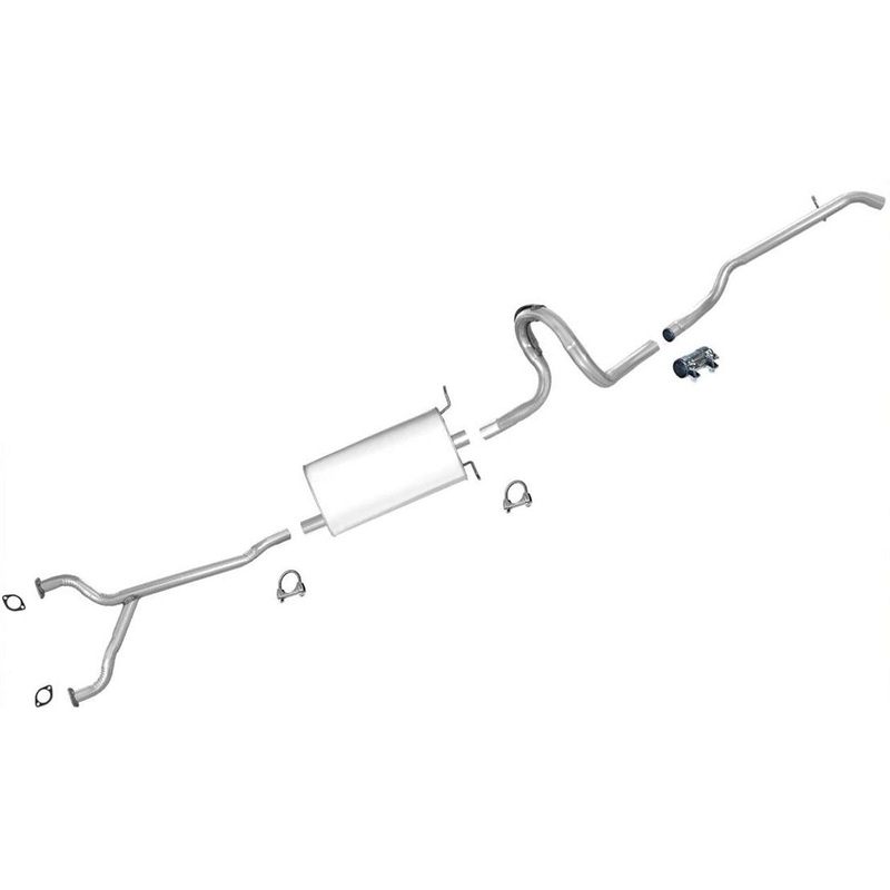 1995-1997 Lincoln Town Car 4.6L Single Exhaust Muffler Pipe System Gaskets