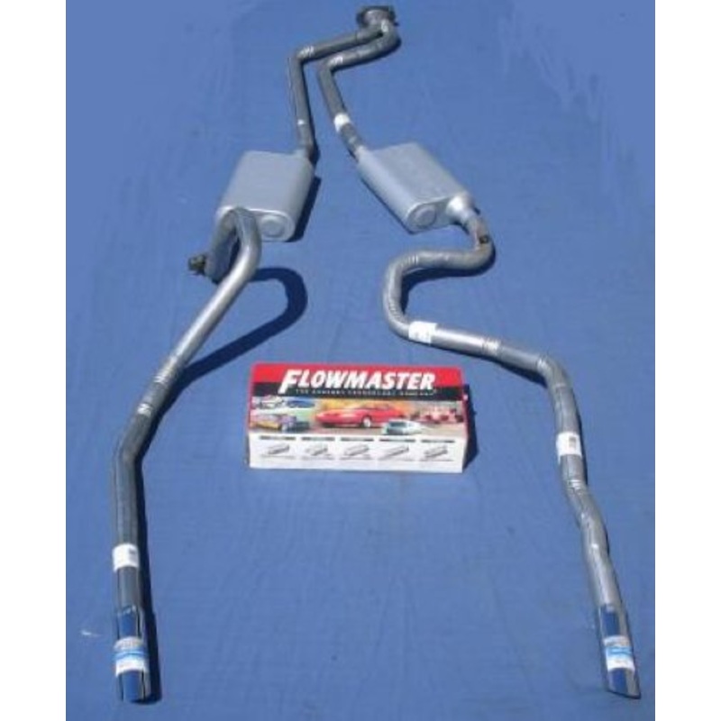 84-88 Chevrolet Monte Carlo 5.0L Engine SS Dual Exhaust with Flowmaster Mufflers