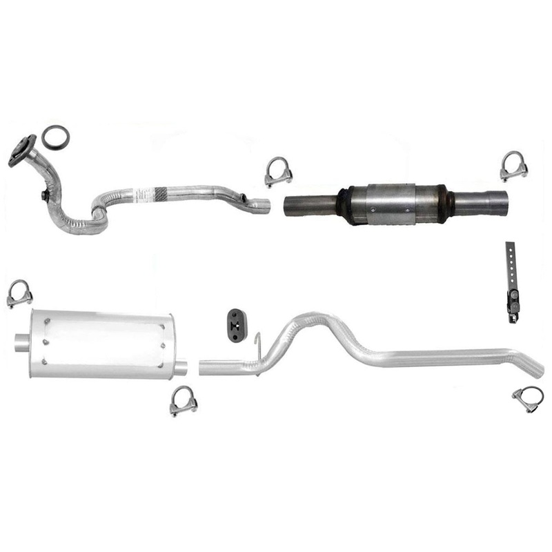 Engine Pipe Converter Exhaust System Made in USA for Jeep Cherokee 1996-01/20/00