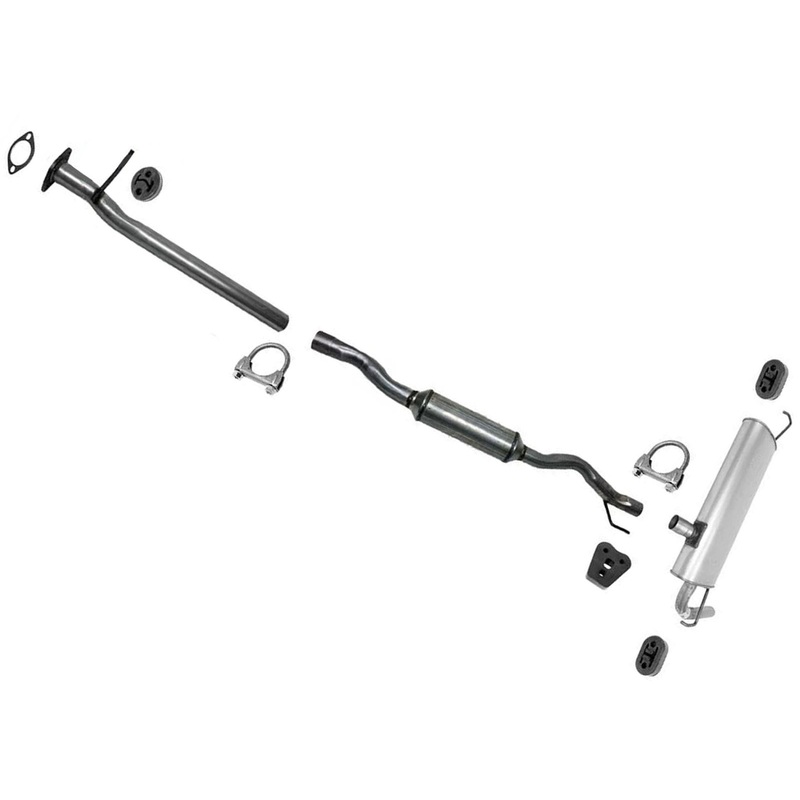 Exhaust Pipe Muffler System for Nissan Rogue 08-13 w California Emissions Only
