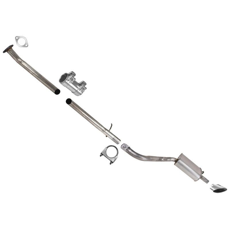 Extension Pipe Rear Muffler Exhaust System for KIA Optima 2016 2017 2020 2.4 Gas